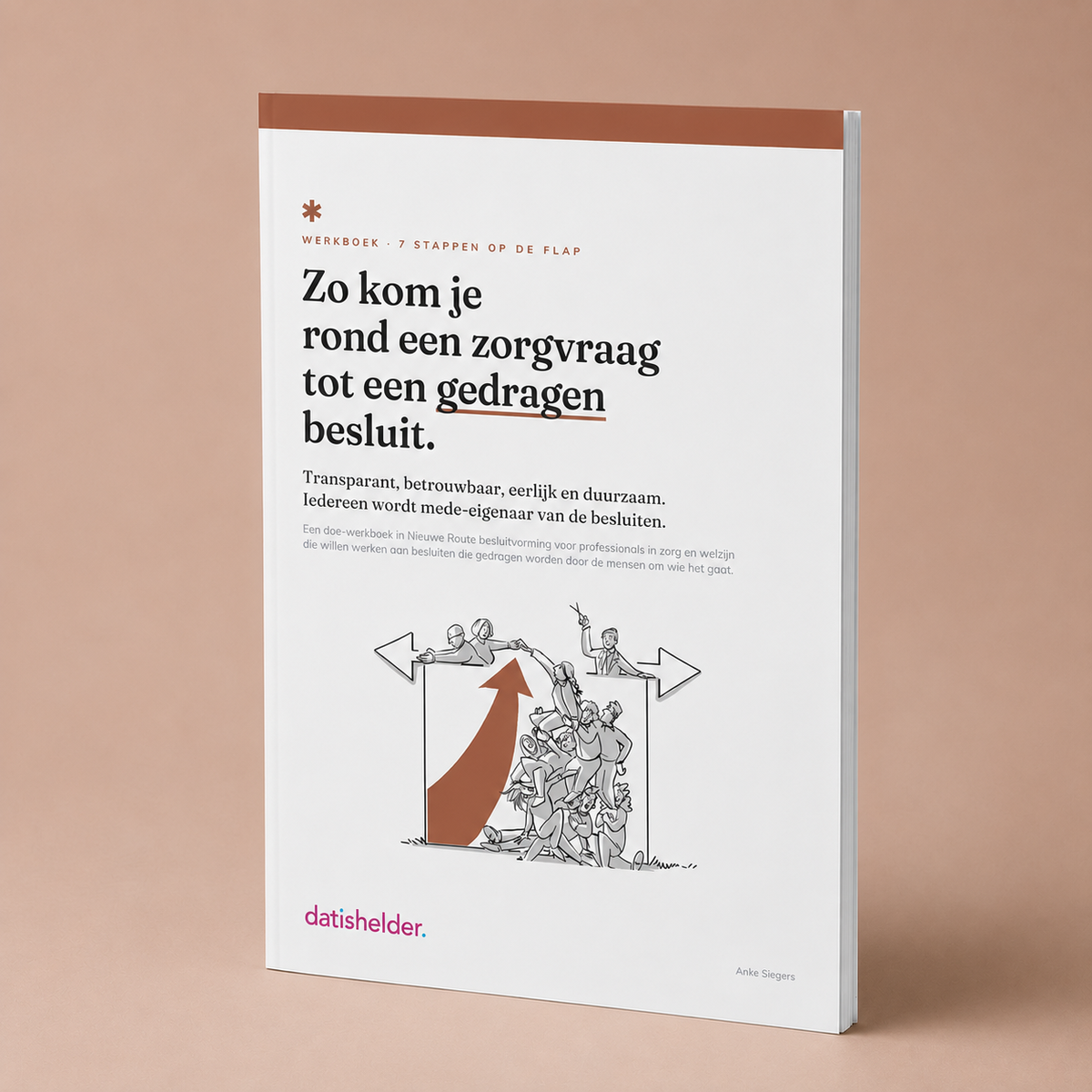 Cover werkboek Rond een zorgvraag (professionals)